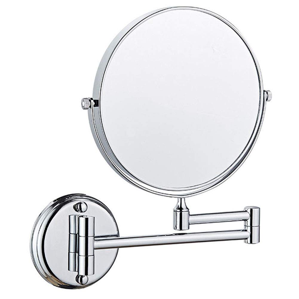 Miroir extensible pliant 8 pouces double face 1X/5X