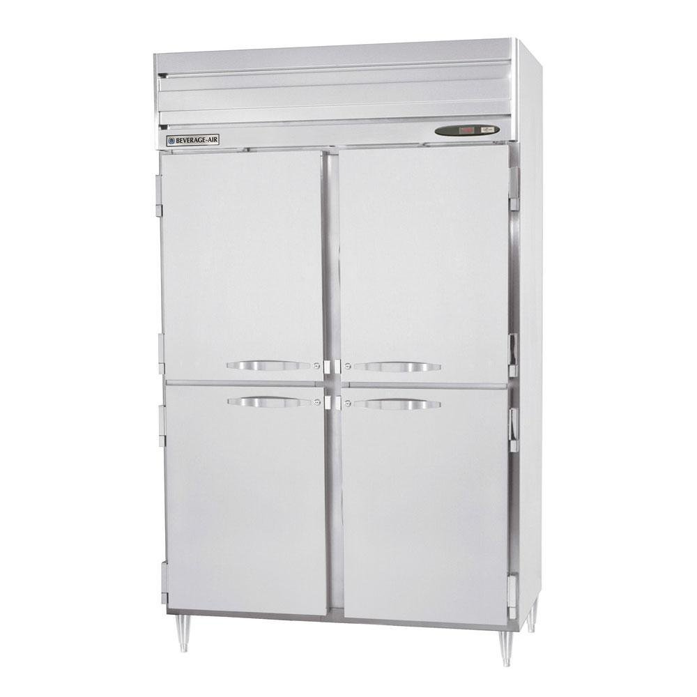 Beverage-Air P Series - Top Mount - Pass Thru Refrigerator - Two Section - Half Solid Doors by Beverage Air – Model PRD2HC-1AHS