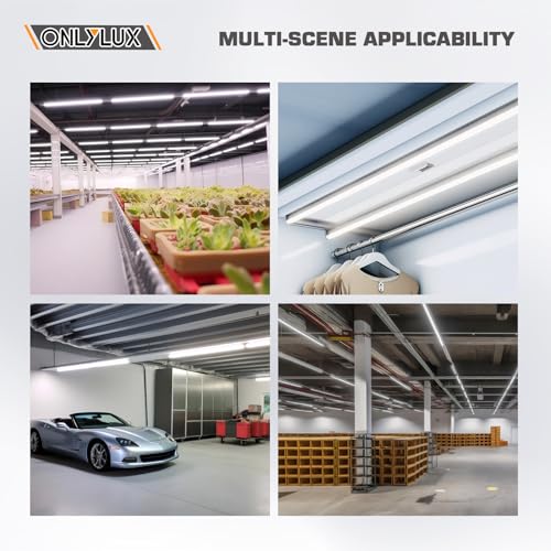 Onlylux Led Shop Lights, Led Tube Light 25W 6000K thumb #5