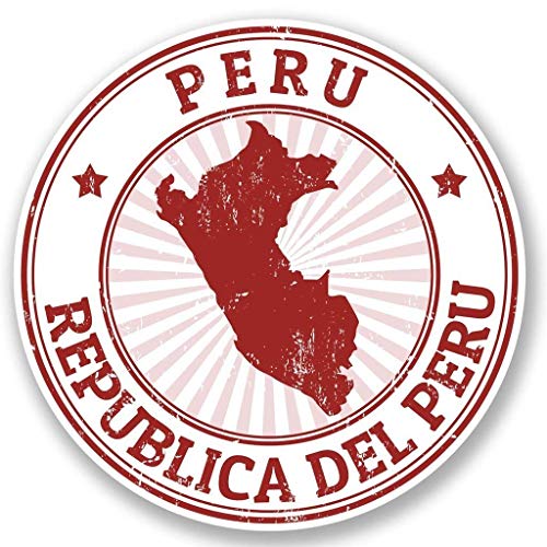 Peru Travel Round Metal 0.75" Lapel Pin Hat Shirt Pin Tie Tack Pinback2