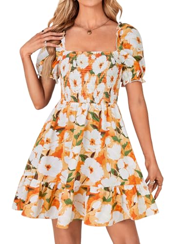 Image of Rooscier Women's Summer Boho Mini Dress