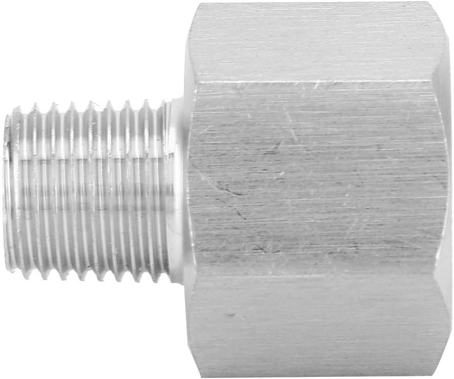 Stainless Steel Pipe Fittings Reducer Pipe Fitting for the Connection of Air Pipes in Pneumatic Equipment(Optional Size)(Inner 1/2"-Outer 1/4"),Pneumatic Auxiliary Components