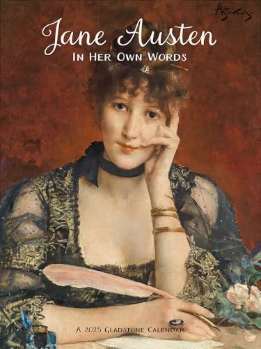 Jane Austen Deluxe Wall Calendar 2025