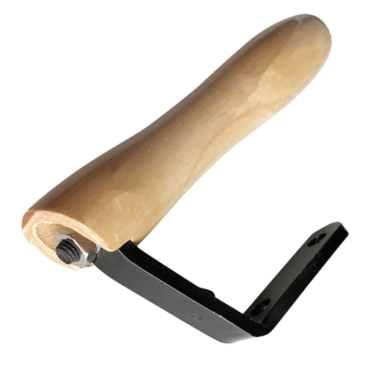 Cabilock Steam Iron Handle Replacement Wood Grip Design for Boiler Steam Irons Comfortable and Easy to Install Ironing Accessory