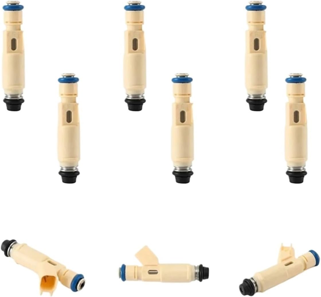 6PCS Car Fuel Injector Nozzle 195500-3520 Compatible with 01-04 Mazda Mercury 3.0, 195500-3521, 822-11157, YL8E-C7B, YL8E-C2B Parts