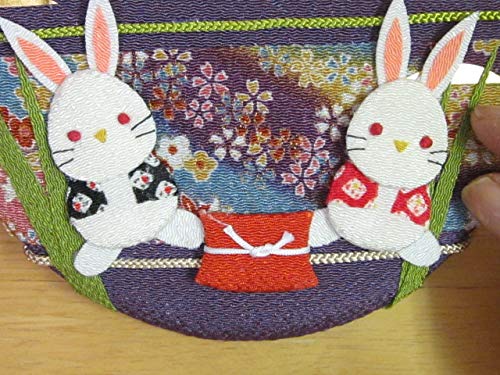 Amazon | 多加楽ちりめん手芸キット☆お月見うさぎのタペストリー
