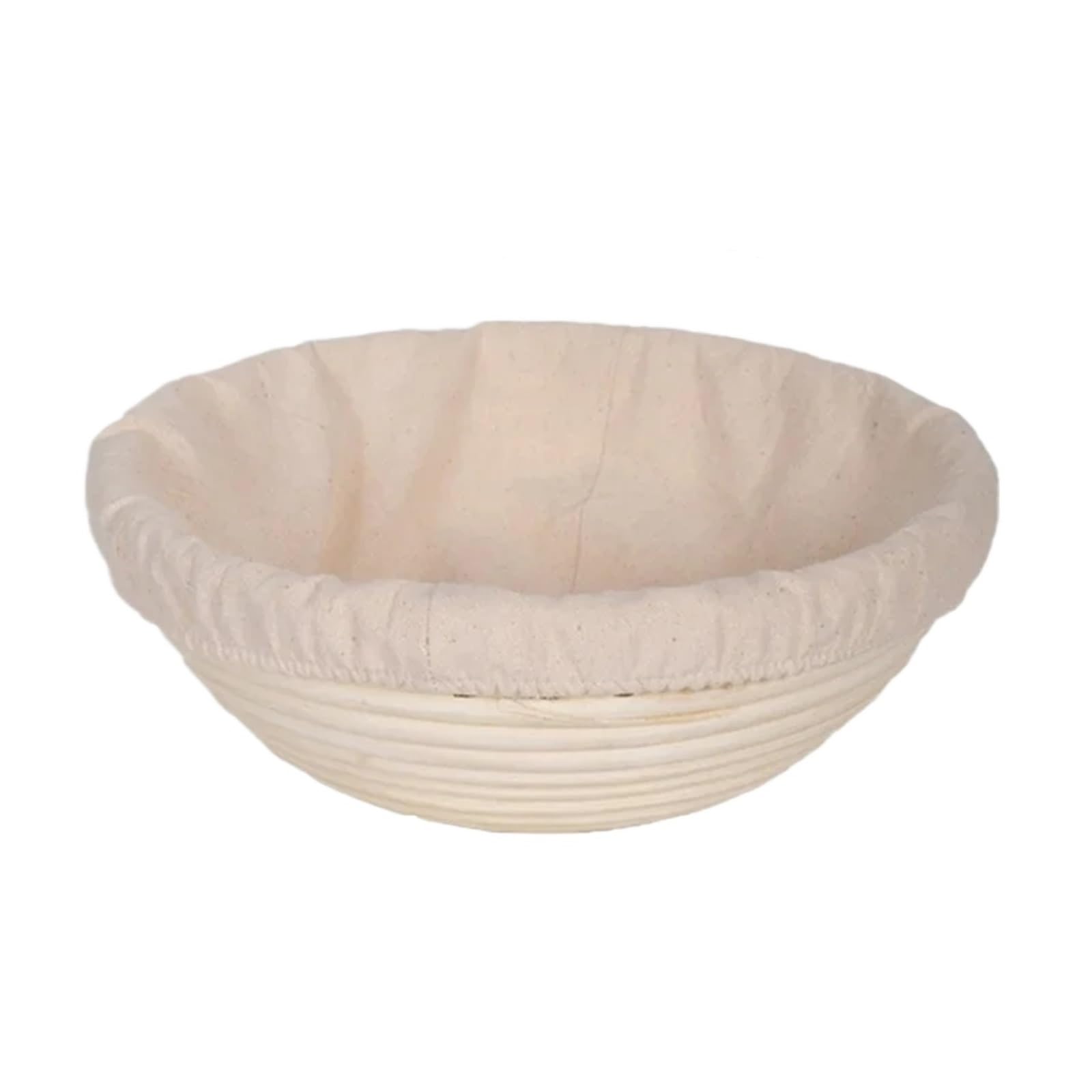 Paniers De Fermentation Du Pain Pâte Banneton Brotform Dougn paniers à pain en rotin panier à levain de Fermentation en osier Pour La Fermentation Du Pain(22x8.5cm)