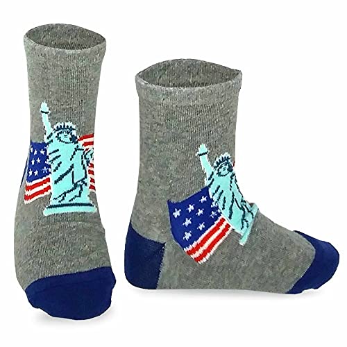Little Kids Toddler Boys' Everyday Casual Crew Socks Cotton Sports Stripes Camouflage Rugby Stripe 6-Pairs4