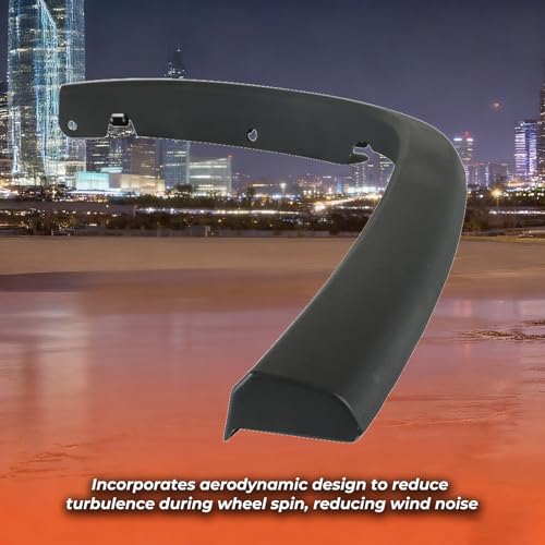 WFLNHB Rear Right Side Fender-Flares Wheel Arch Molding Replacement for Chero-kee 2011-2021 CH1791103 1MP34RXFAH by WFLNHB - Image 3