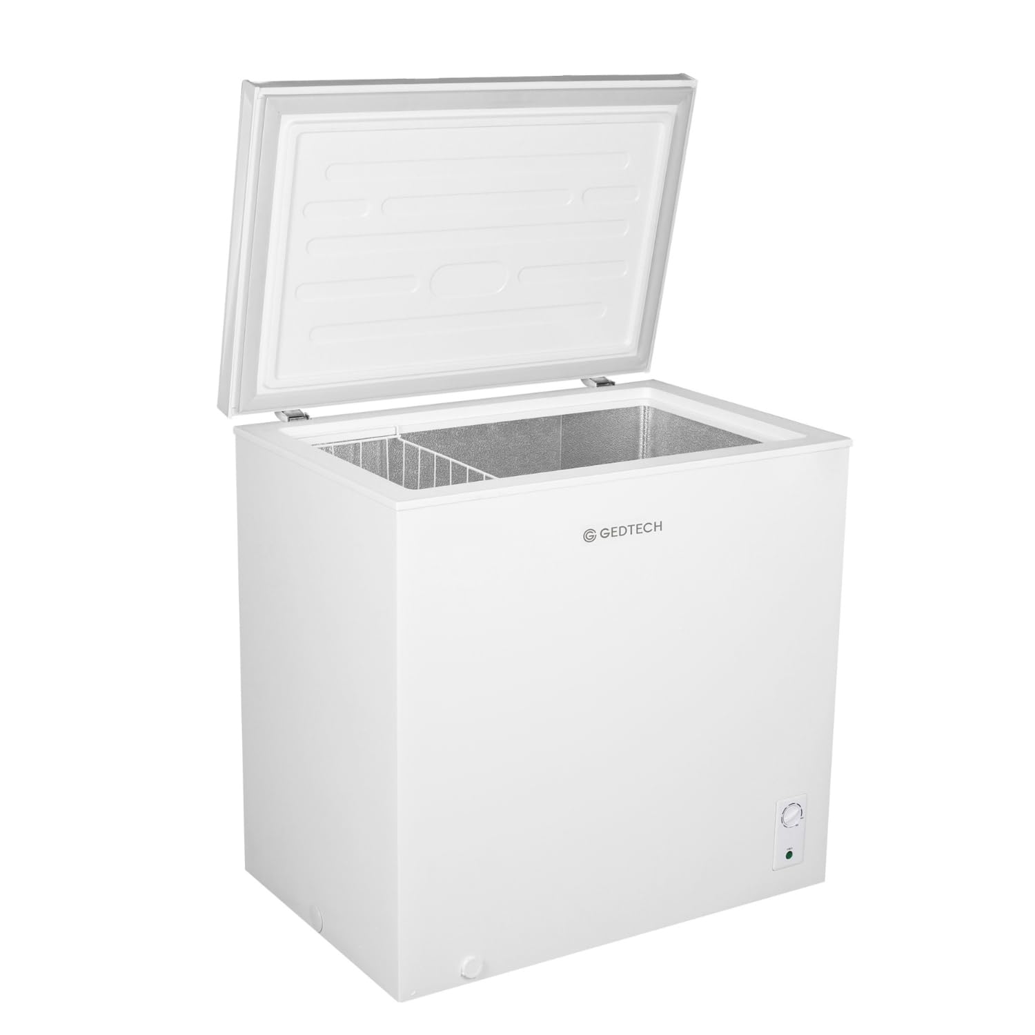 GEDTECH Congélateur coffre 200L GCO200L - Pose Libre - Grande capacité de stockage - Silencieux - Blanc (200, Litres)