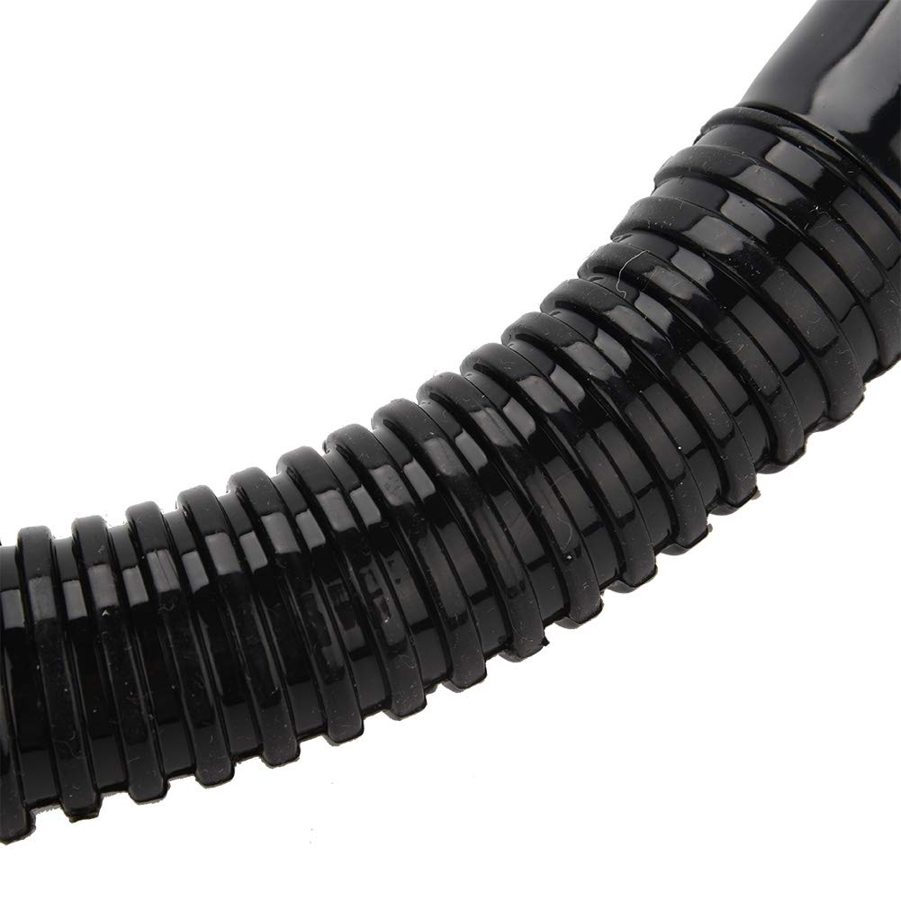 Generic Juego de Máscara y Gafas de Buceo con Amplio Campo de Visión para Entusiastas del Snorkel - Material de PC Duradero Negro - 1 Unidad