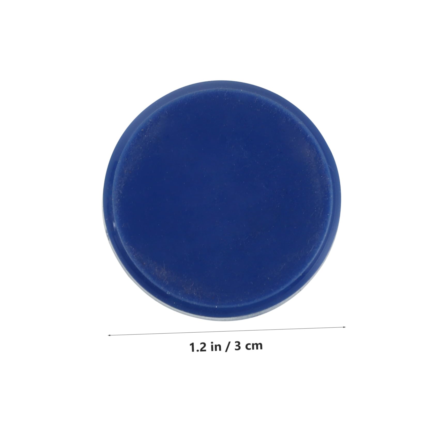 OUNONA 40stücke Runde Kühlschrankmagnete Kleine Magnetscheiben Für Whiteboards Dunkelblau Für Metalloberflächen Organisation Zu Hause Klassenzimmer