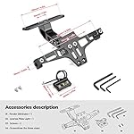 KEMIMOTO-Motorcycle-License-Plate-Bracket-Fender-Eliminator-Kit-Universal-Motorcycle-Tail-Tidy-Motorcycle-License-Plate-Holder-Mount