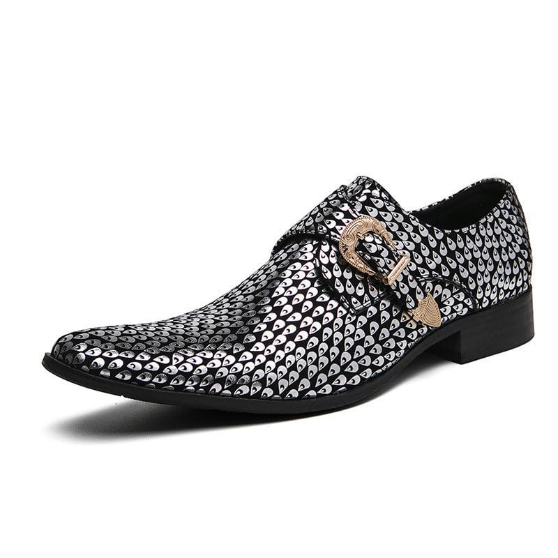 Golden Shoes for Men Women Pointed Toe Leather Men's Dress Shoes Big Size 46 Weddings Party Shoes Zapatos De Vestir