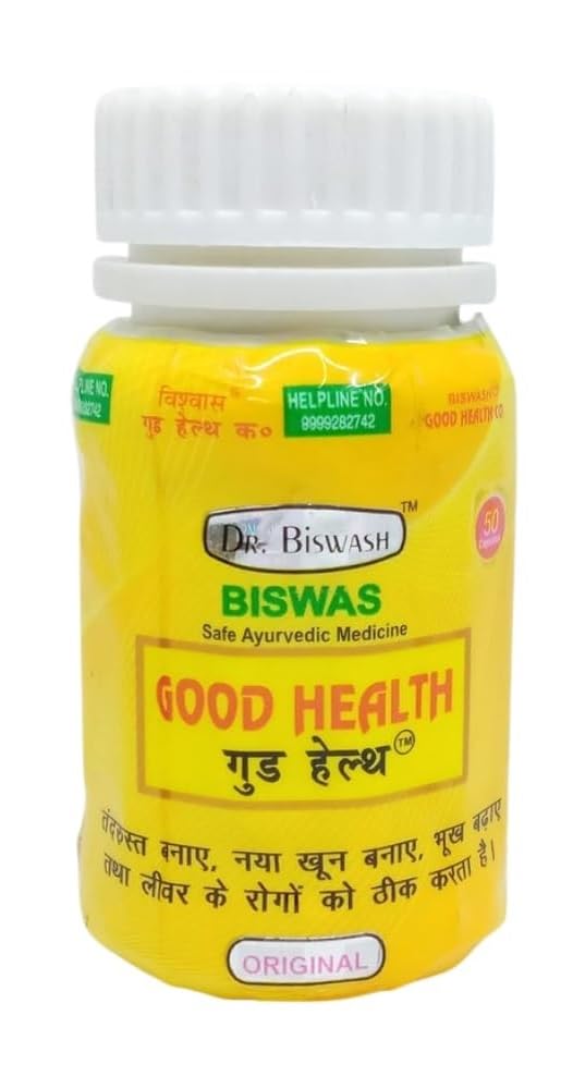 Truly Grow Dr Biswash Ayurvedic Good Health 50 Capsules (Pack of 1)
