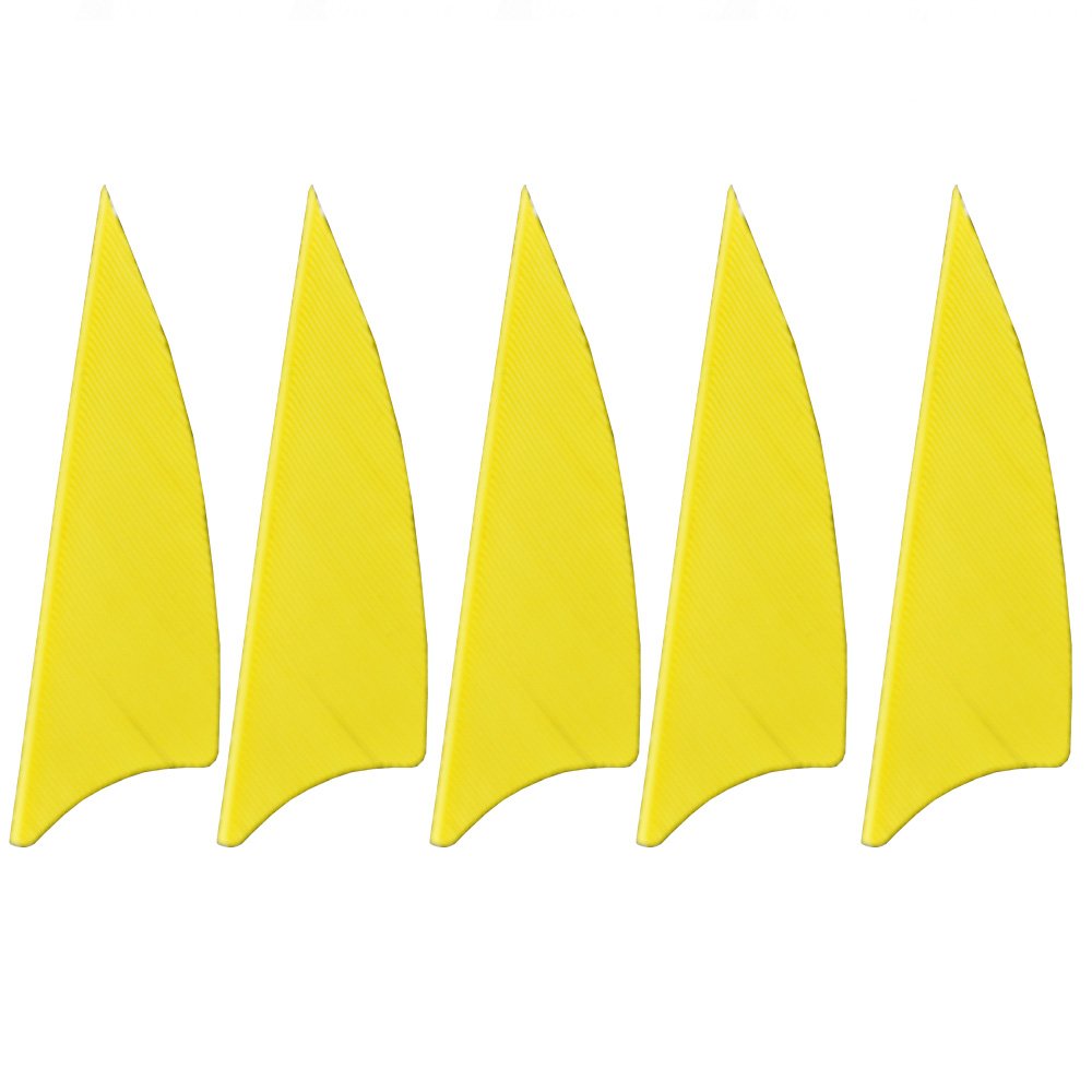 AMEYXGS 50pcs Bogenschießen Truthahn Feder 2" Pfeile Fletches für DIY Pfeilschaft