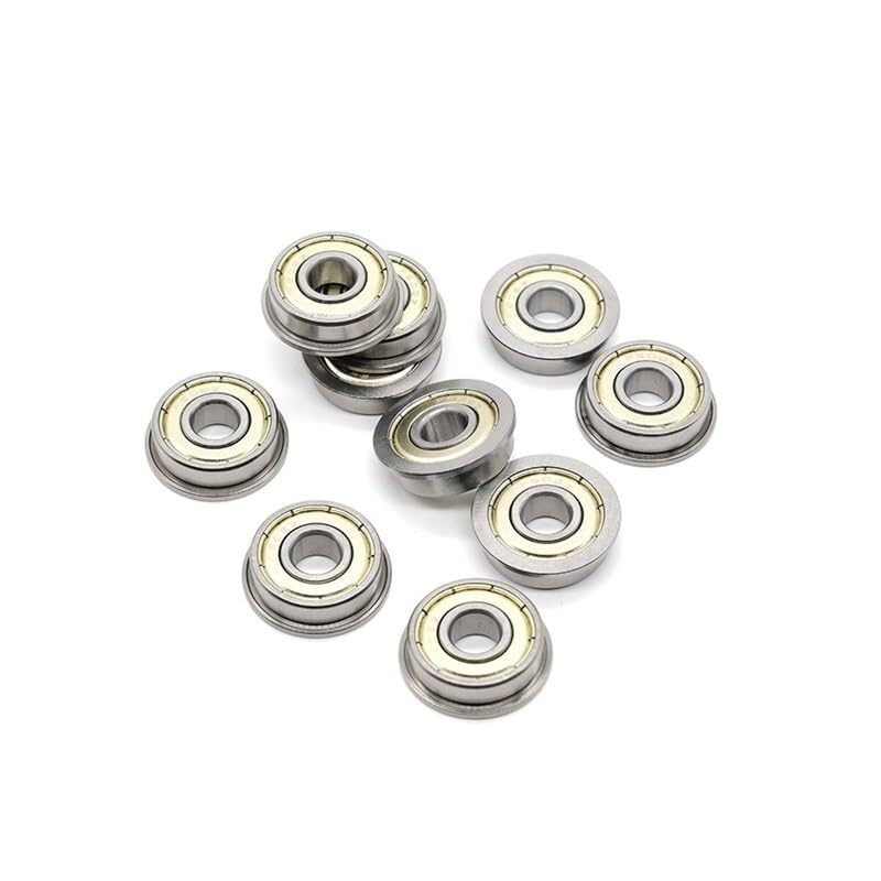 10 Stück F607zz 7 x 19 x 6 mm F607 F1970zz ABEC-7 Rillenkugellager Miniatur mit Flansch,Bearing