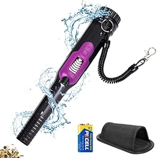 [2022 Newest] Metal Detector, LED Display Metal Detector Pinpointer, Handheld Pin Pointer Metal Detector, IP68 Full-Waterproof Underwater to 15m/50FT, Treasure Hunting Tool for Kids, Adults (HS-16)