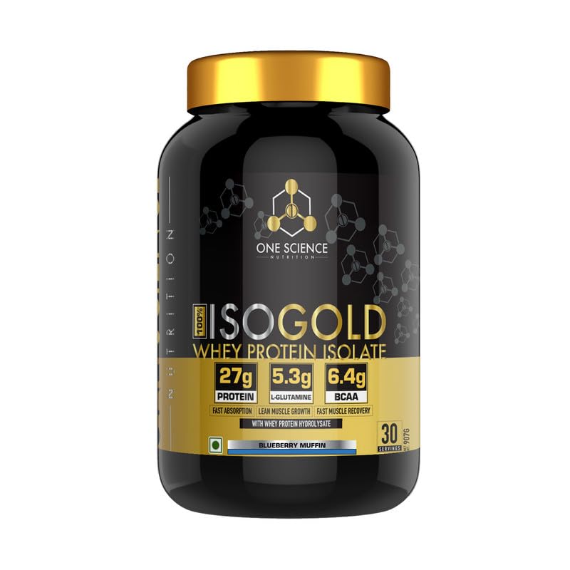 One Science Nutrition (OSN) 100% Iso Gold Whey Protein 2lbs [Grass Fed Whey]- 27g Protein, 5.3g Glutamine, 6.4g BCAA - Blueberry Muffin (B0CL758VTL) Amazon Price History, Amazon Price Tracker