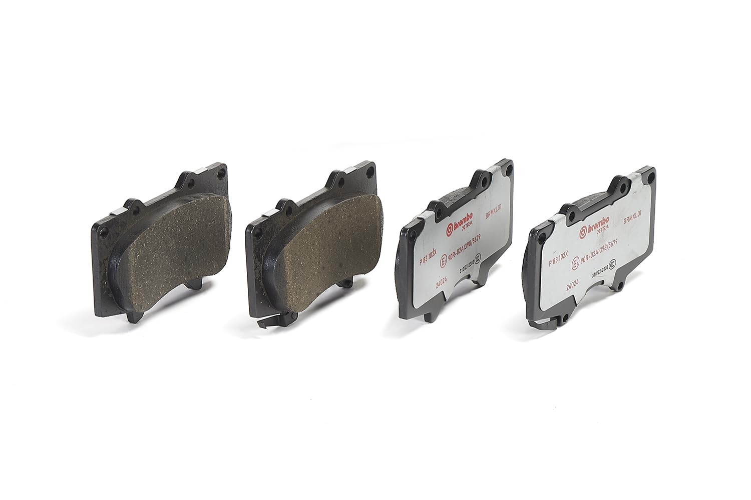 Brembo - Xtra - P 83 102X - Pastiglia Freno - Anteriore, set di 4