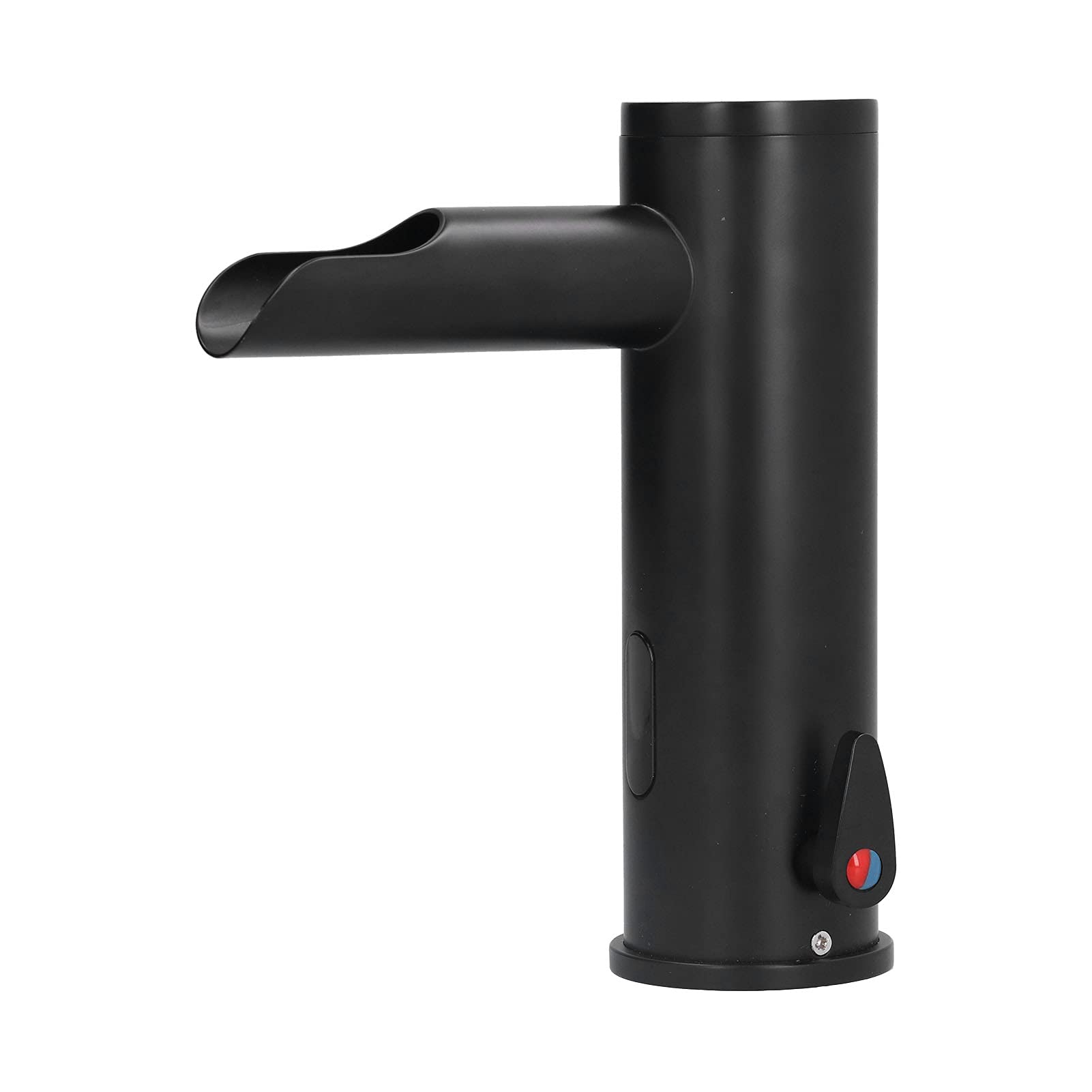 Rubinetto per Lavabo Senza Tocco, Rubinetto con Sensore Automatico di Movimento in Ottone Che Supporta Sia Acqua Calda Che Fredda, Adatto per Scuole, Ospedali