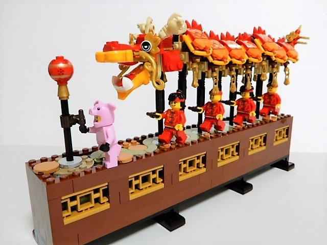 Amazon.co.jp: レゴ(LEGO) アジアンフェスティバル 龍舞 80102 : おもちゃ
