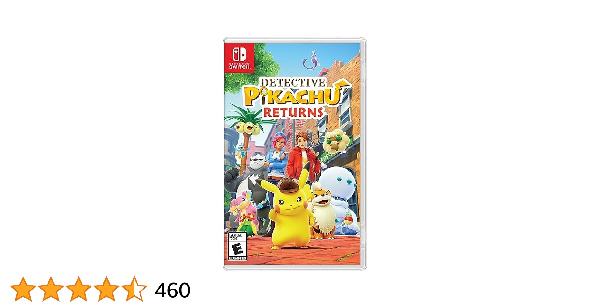 探偵ピカチュウ Nintendo Switch パッケージ版 帰ってきた名探偵ピカチュウ Nintendo Switch パッケージ版