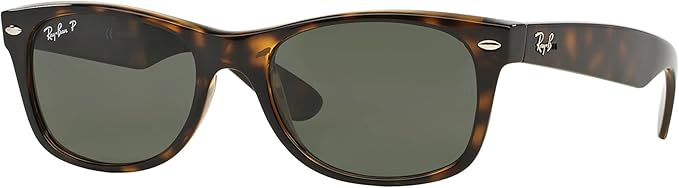 Ray-Ban RB2132 New Wayfarer Sunglasses + Vision Group Accessories Bundle