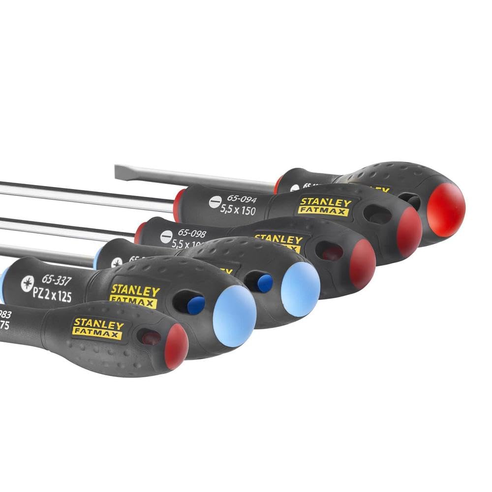 Lot 6 Tournevis Robuste Antidérapant Ventes Flash Noël : Stanley Black Decker Fatmax 065428 Jeu De 6 Tournevis Parallèle/évasé/Pozidriv Pas Cher Lames Acier Chrome Vanadium Lot 6 Tournevis Robuste Antidérapant Ventes Flash Noël : Stanley Black Decker Fatmax 065428 Jeu De 6 Tournevis Parallèle/évasé/Pozidriv Pas Cher Lames Acier Chrome Vanadium