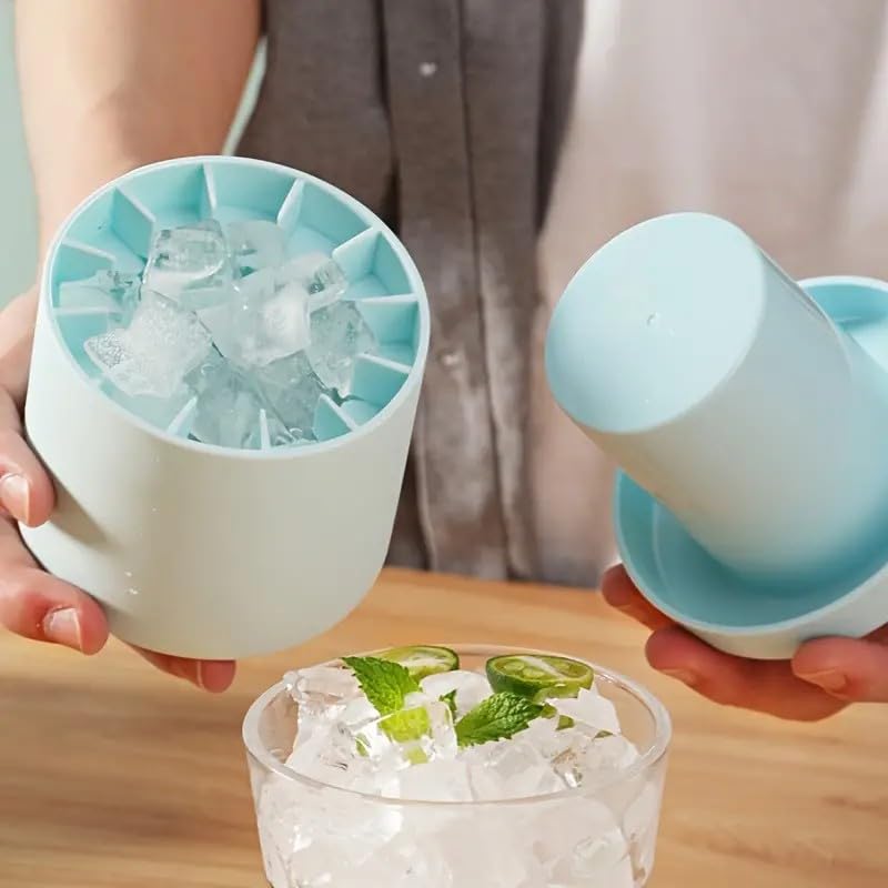 Molde de silicona para cubos de hielo rápido miniatura 2