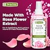 Niebla Corporal y Capilar De La Cruz de Agua de Rosas, 8 fl. oz Spray (236 mL) | Spray de Agua de Rosas, con Extracto de Flor de Rosa, Niebla para Cabello y Cuerpo, Niebla para el Hogar, Sin Alcohol, Refrescante y Calmante, Rosa 8 Fl Oz (Paquete de 1) 4