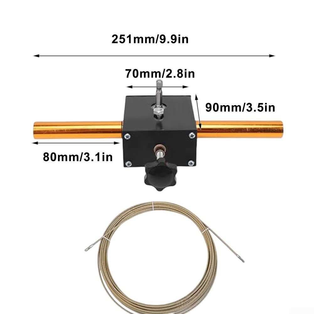 per attrezzo Passafilo in Lega Alluminio per Cavi 3-6mm per