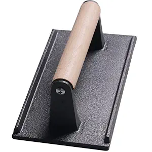 THW Heavy Weight Iron Meat Burger Tikki Sandwich Patty Press (Black)