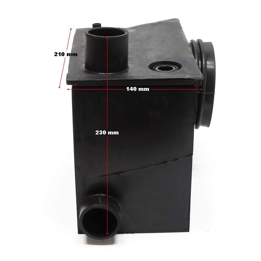 Wiltec Réservoir de rechange pour Pompe relevage 3/1 – 600 W – 12000 l/h – Refoulement 10 m/100 m – Pour Eaux usées chargées WC – Station de Pompage Assainissement – Pièce de rechange