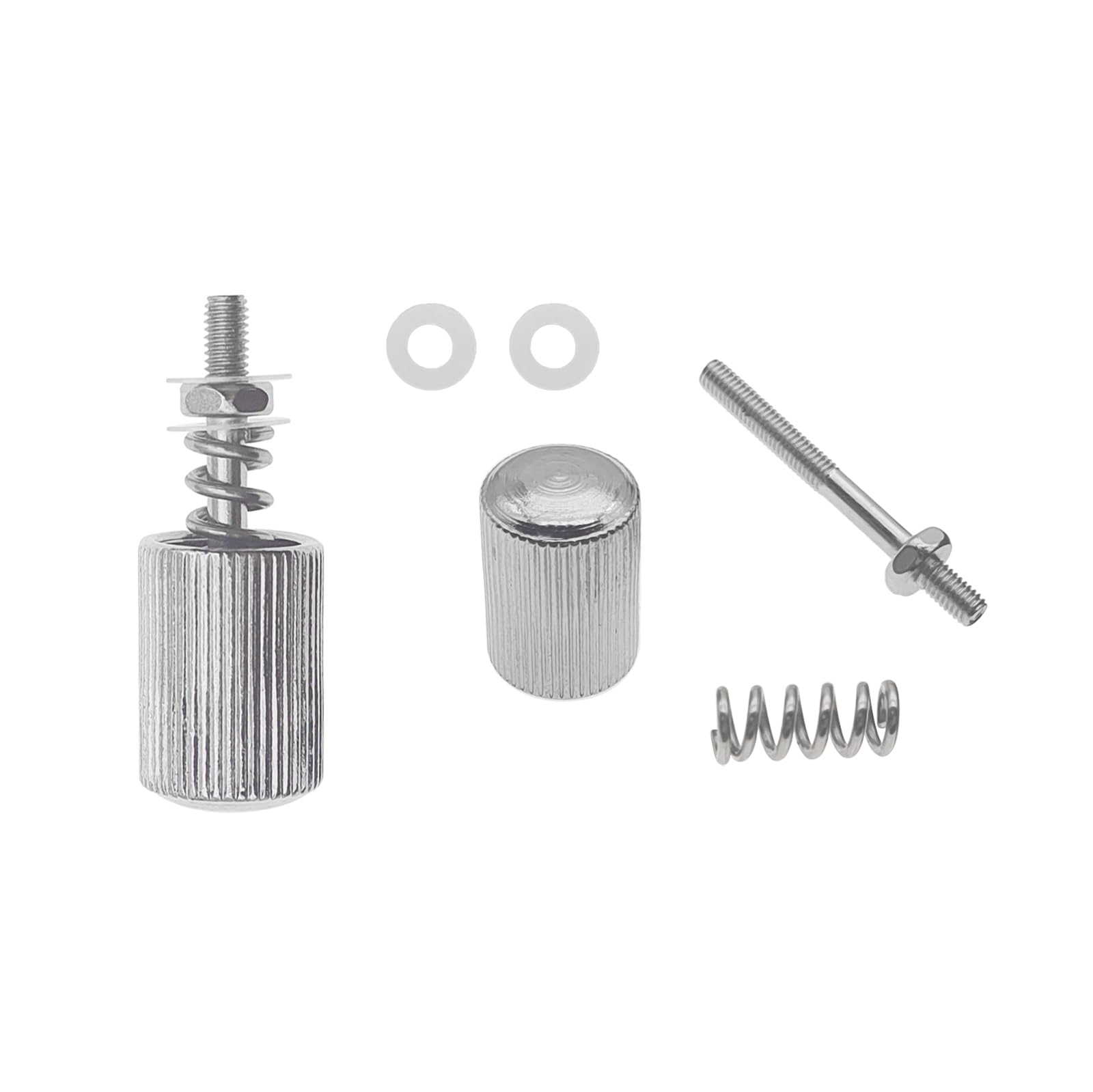 FDXGYH Set 4 Viti Per Raffreddamento Ad Acqua CPU – M3 Testa, In Ferro Con Molla E Guarnizione, Per PC, Argento