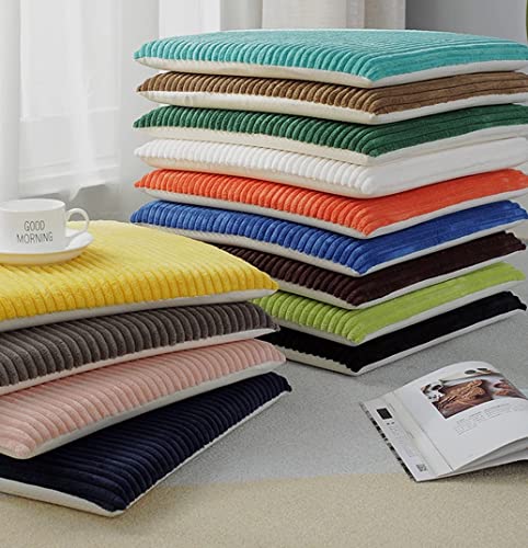 Cojín rectangular para silla de oficina y estudio con funda extraíble 6