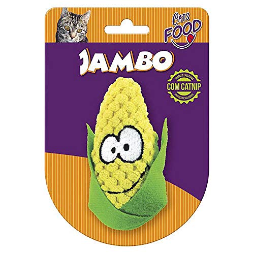 Mord. Pelúcia Food Cat Milho Jambo Para Cães