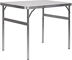 Mesa Dobrável De Alumínio Com Tampo De Mdf, 900 X 600 Mm Palisad