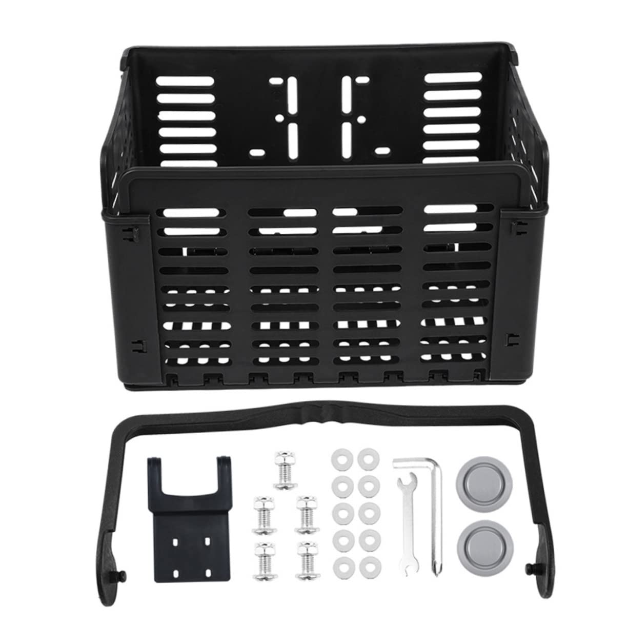 YARNOWBicycle Basket Bikes Hamper Dog Carrier for Bike Shelf Organizer Front Basket Bag Cargo Rack Rear Bike Basket Front Bike Basket Folding Bicycles Supply Foldable Hanging Bag Child