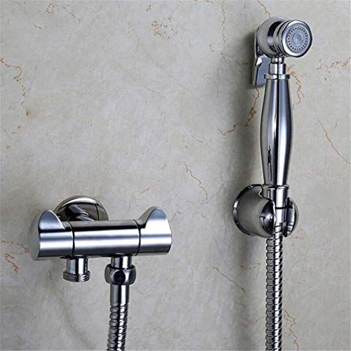 Valve de nettoyage anal contre irritations avec douchette bidet WC complète