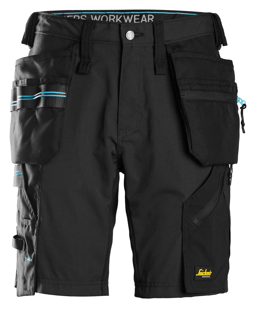 Snickers Workwear LiteWork leichte Arbeitsshorts mit Holstertaschen, 6110