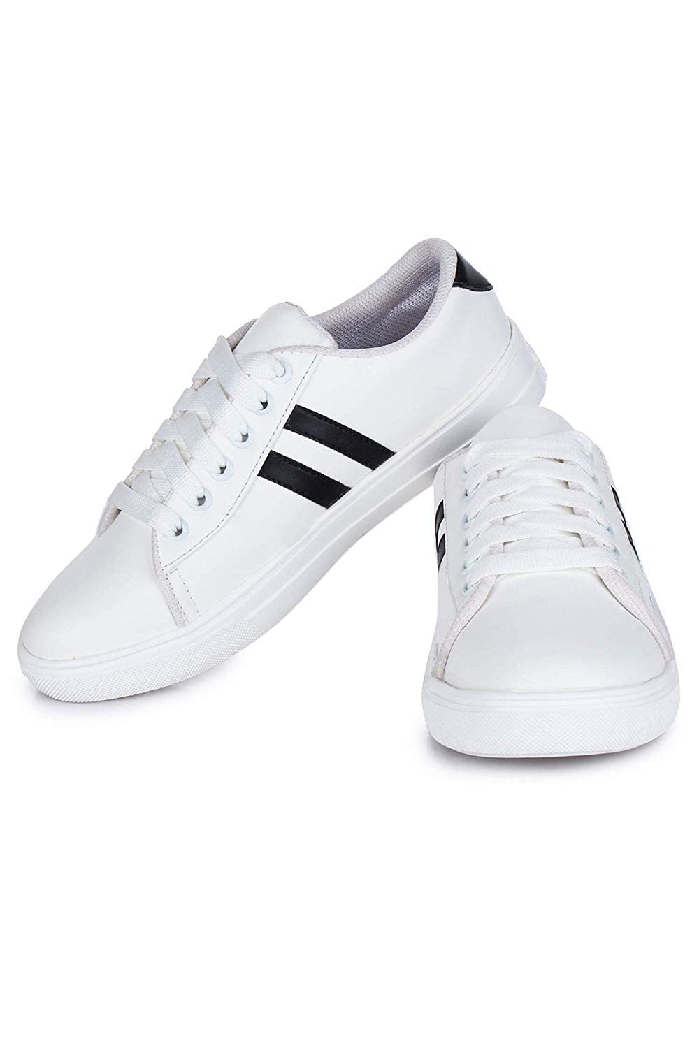 Bella Toes Women|Girls White-Black Casual Stylish Sneaker Shoes for Womens| Girls (B0BN1XQBBN) Amazon Price History, Amazon Price Tracker