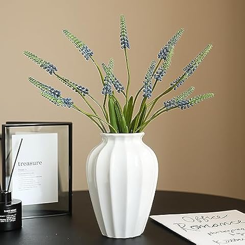 AtHomeYuyue 5Pcs Artificial Grape Hyacinth Cover