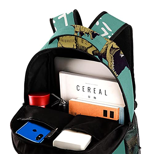 Sac à dos d'école bleu avec compartiment pour ordinateur portable - 4