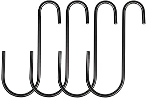 4 Pack Extra Large S Shape Outdoor Ornament Hooks