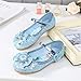 YOSICIL Zapatos de la Princesa Elsa niñas con Lentejuela Zapato de Disfraz...