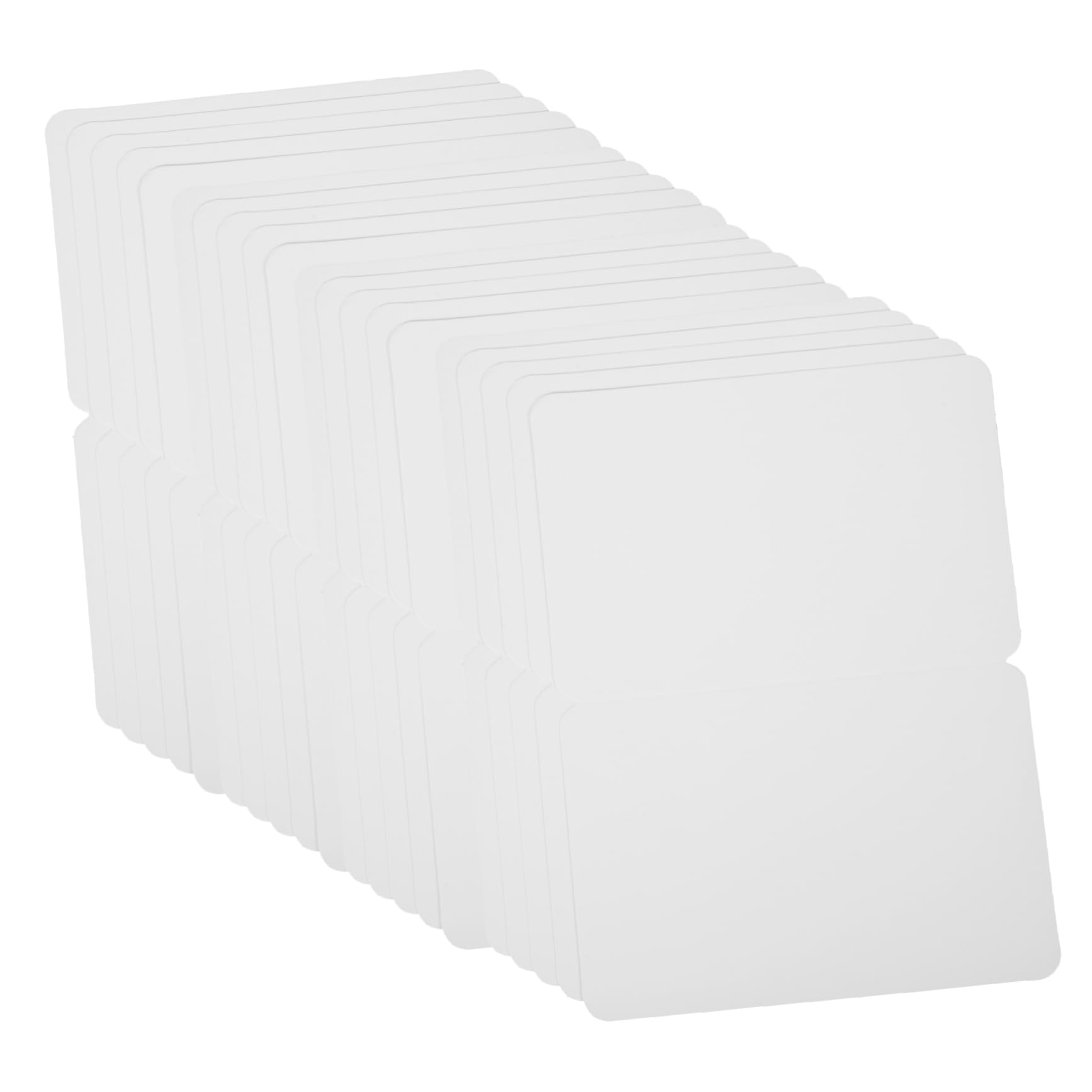 SEWACC 100stücke Beschreibbare Blankokarten Dankeskarten Grußkarten aus Hochwertigem Papier mit Pflanzenmotiven als Faltkarten für Feste und Persönliche Grüße