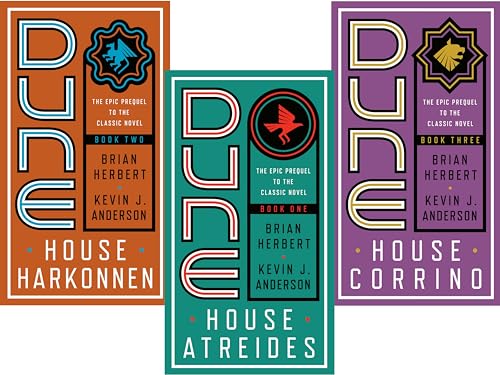 Dune Prelude Series complete set (House Atreides,House Harkonnen,House Corrino)