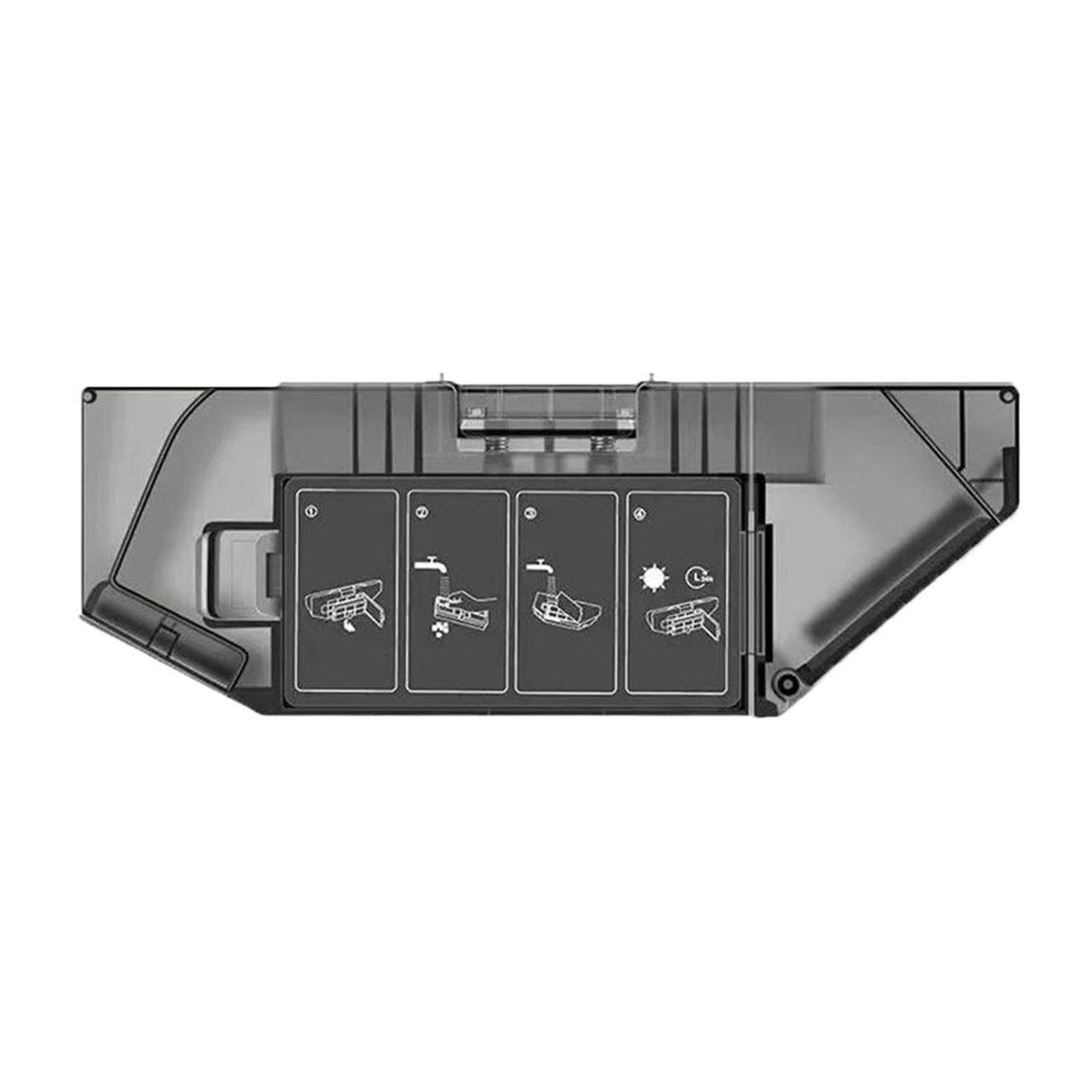 regiones Caja de polvo, compatible con MOVA V70 Ultra Complete | Accesorios for barredora