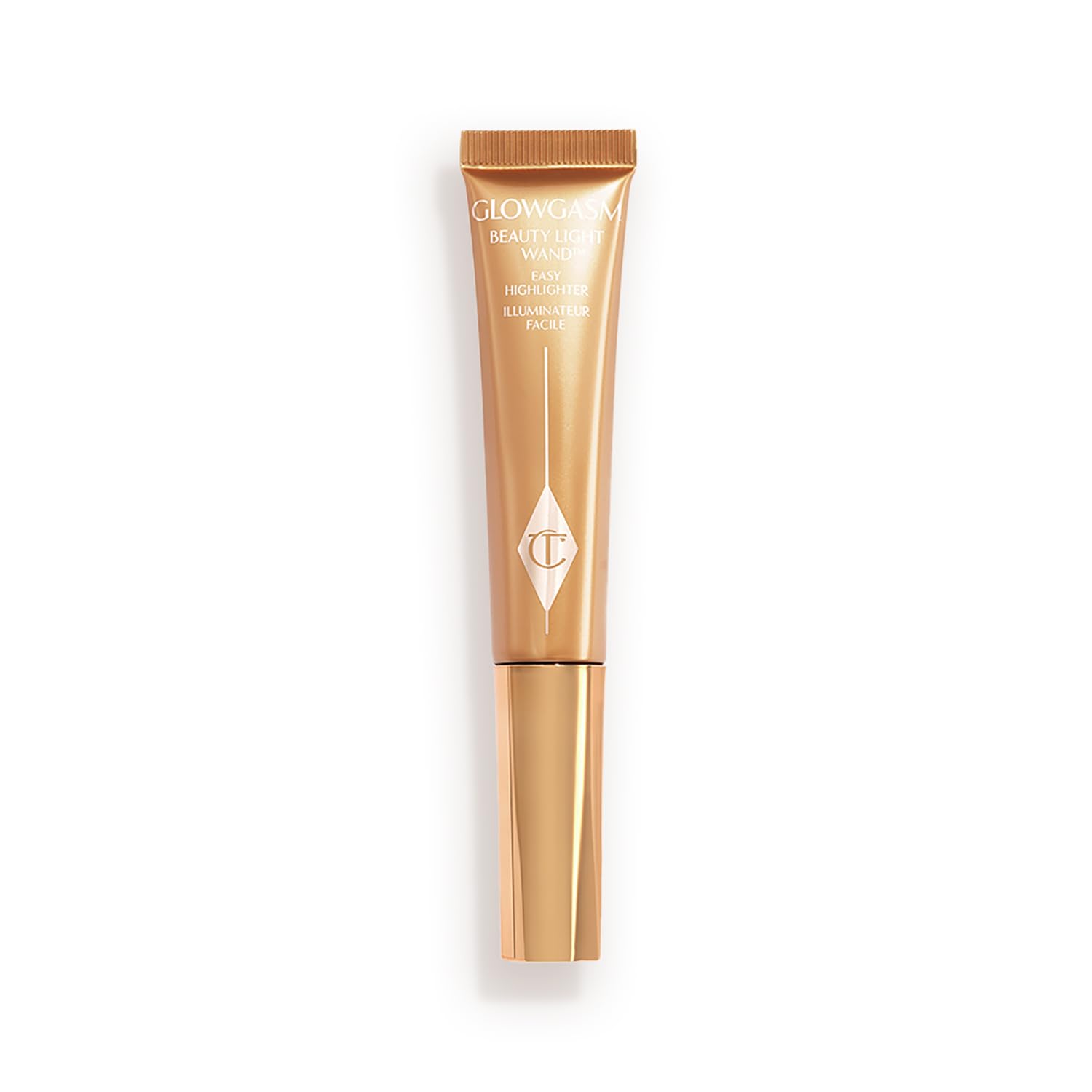 Charlotte Tilbury Beauty Light Wand Liquid Highlighter Makeup - Soft-Focus Highlighter & Blush for Cheeks - Pearlescent, Weightless Radiant Finish